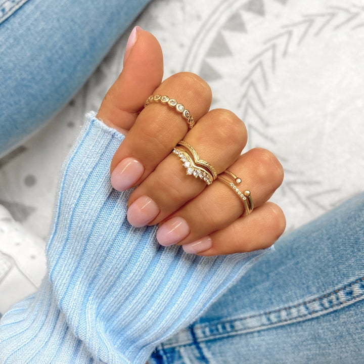 Zirconia Crown Ring – Allegra-Gold-5-State of Style