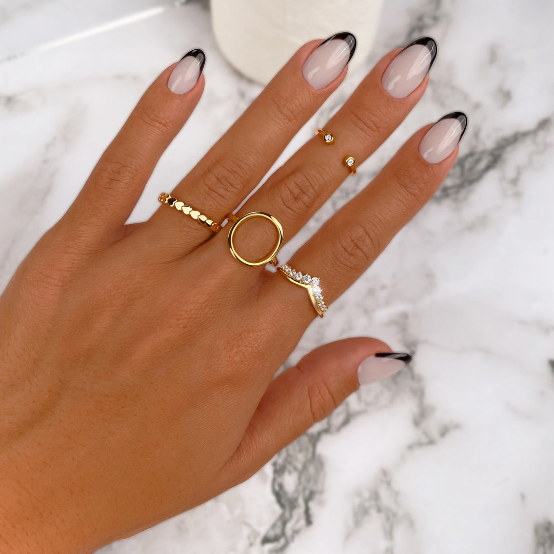 Zirconia Crown Ring – Allegra-Gold-5-State of Style