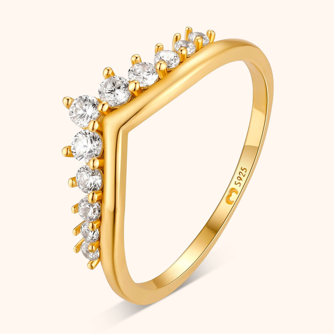 Zirconia Crown Ring – Allegra-Gold-5-State of Style