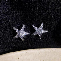 Zirconia Ster Earrings/Ear Cuff - Lyric-Earrings-State of Style