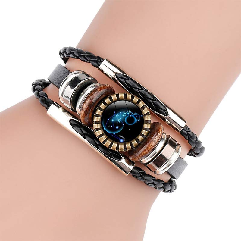 Zodiac Retro Bracelet - Lyra-Aquarius-State of Style
