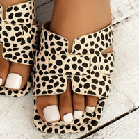 Zoë - Luipaardprint Slippers-35-State of Style